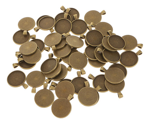 De Piedras De Bandejas En De Bronce / Plata Vintage De 100