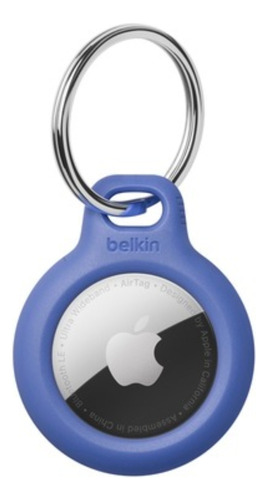 Protector Con Llavero Belkin Secure Holder Para Airtag Azul