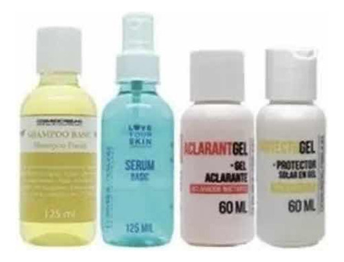 Kit Skin Care Tratamiento Aclarador Cosmedic Peeling 4pz