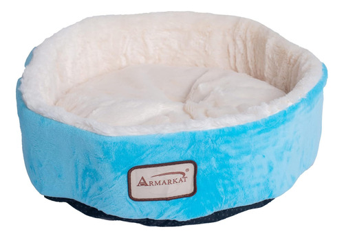 Cama Para Mascotas Armarkat, Marfil De 14 Pulgadas De Diámet