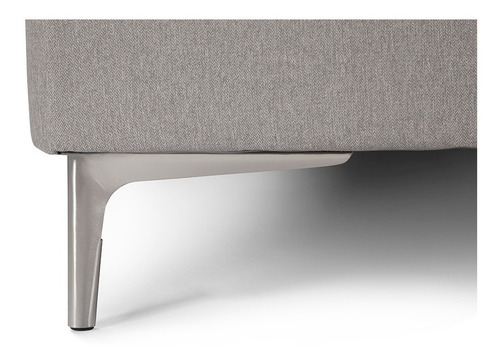 Box Spring Rosen Pearl Super King 200 X 200 Cm base Gris