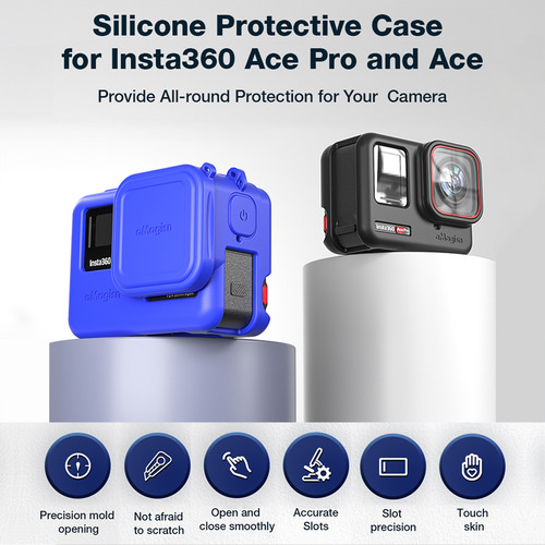 Kit De Protección Para Cámara Amagison Straps, Funda Compati