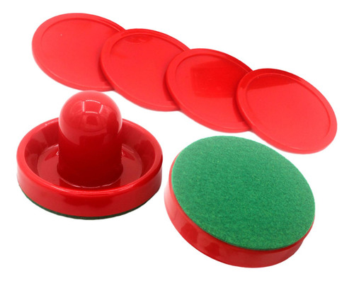 1 Conjunto De Mini Empurradores De 2 Empurradores Vermelhos
