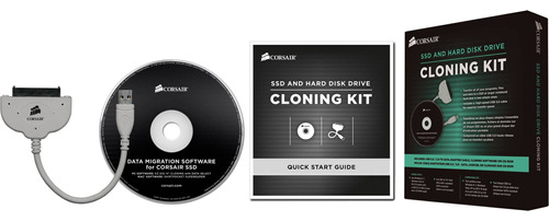 Corsair 2,5 Solid State Drive Disco Duro Clonacion Kit Cssd