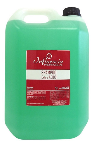 Shampoo Extra Acido X 5 Litros Influencia Coalix