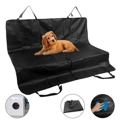 Funda Cubre Asiento Auto Tapizado Perro Mascota