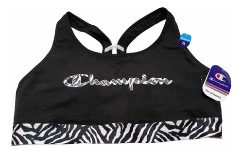 Peto Deportivo Champion Mujer, Negro Importado Usa, Original