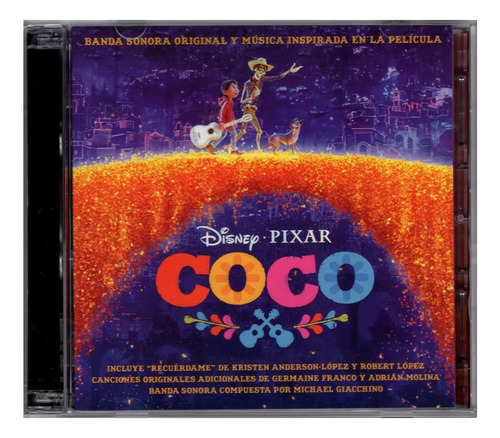 Coco Banda Sonora Soundtrack De La Pelicula 2 Dos Discos Cd