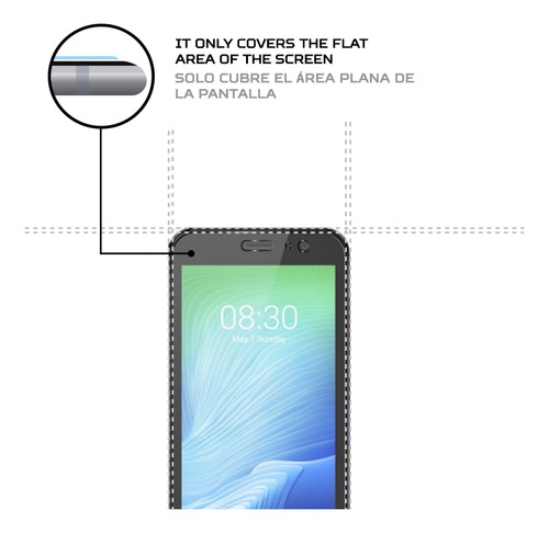 Protector Mica Pantalla Para Neffos Y5l