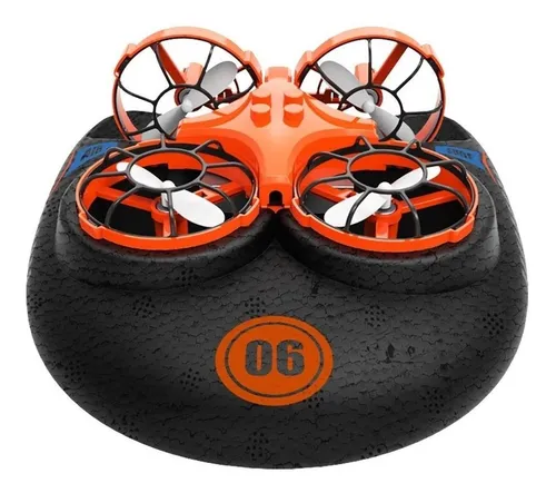 Drone Eachine E016F black y orange 2 bater as MercadoLibre