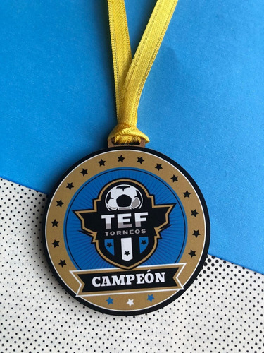 Medallas De Fútbol Totalmente Personalizables