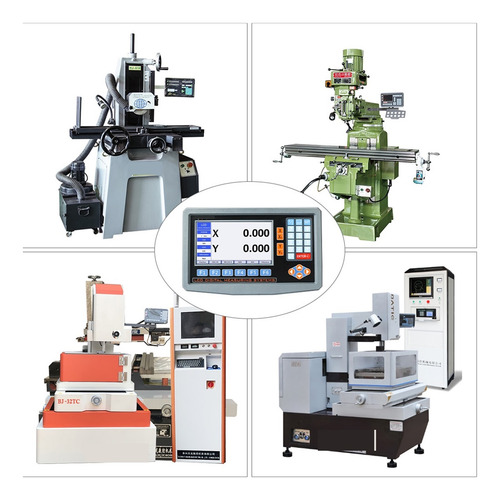 Fresadora Y Rectificadora De Torno Cnc Usada Lcd Digital De