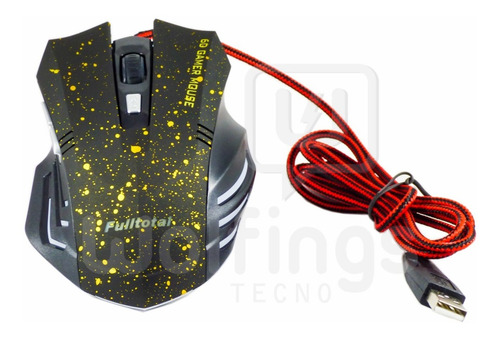 Imagen 3 de 7 de Combo Gamer Teclado Y Mouse Usb Retroiluminado Pc Gaming