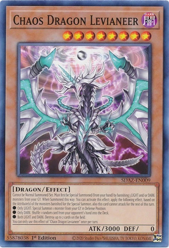 Chaos Dragon Levianeer - Yugioh