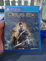 Comprar Vídeojuego Ps4 Deus Ex Day One Edition Playstation 4 Fisico