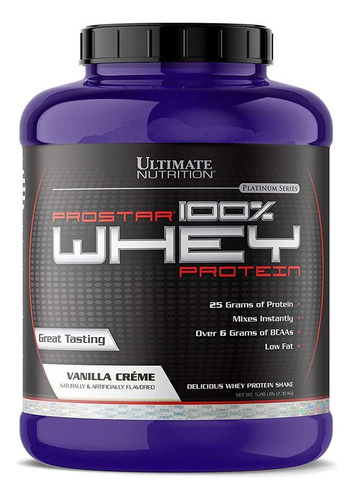 Prostar 100% Whey 5.2 Lbs Proteina Ultimate N- Sabor Vainilla
