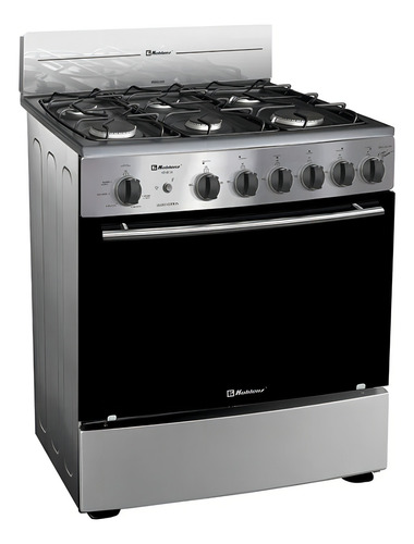Estufa Venecia Koblenz Ek 1131 Va 6 Quemadores Ort Color Gris