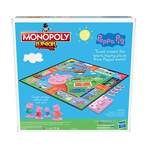 Juego De Mesa Peppa Pig Junior, De 2 A 4 Jugadores, A Partir