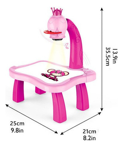 A Proyector Infantil Pintura Aprendiendo A Pintar Mesa