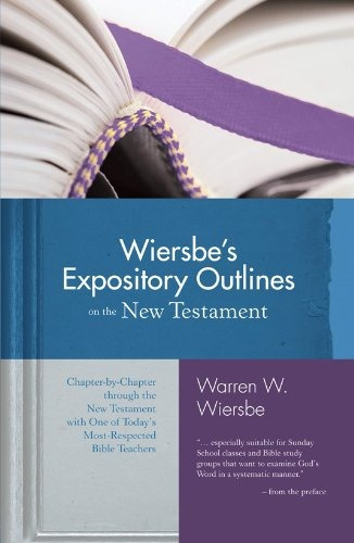 Libro Wiersbe's Expository Outlines On The New Testament