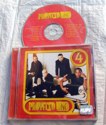 Proyecto Uno - 4 * Hip- House Latin (1997) Cd Impecable