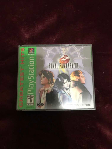 Final Fantasy Viii Sony Playstation Ps1 Psone Completo