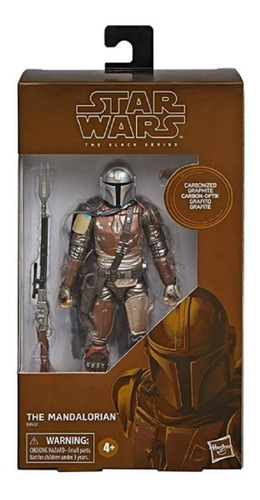 Star Wars Black Series 6 The Mandalorian Carbonized Grafito