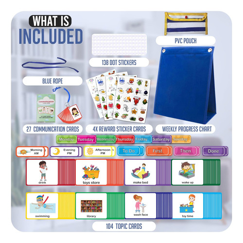 Programa Visual Niños Tabla De Tareas, 3 1 Tablero De ...