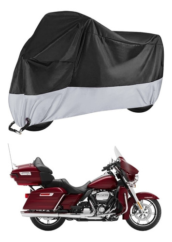 Cubierta Moto Impermeable Para Harley Touring Ultra Limited