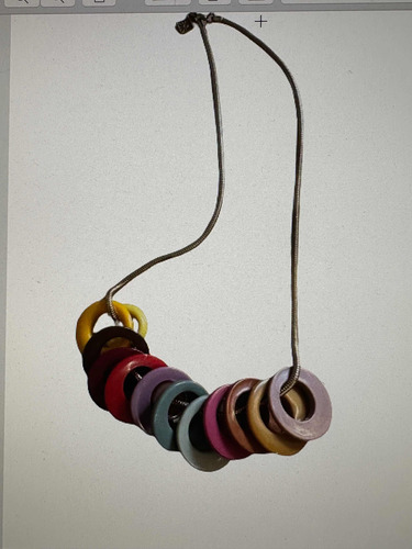 Collar Argollas Las Katz Redondo (Usado)
