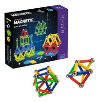 Comprar Bloques Magneticos 72 Piezas Armar Construccion Encastre Versión Del Personaje Bloques Magnetic