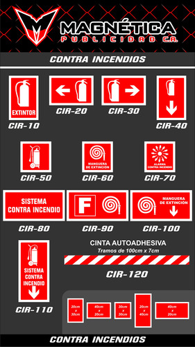 Señalizacion Contra Incendio Señaletica Seguridad Industrial