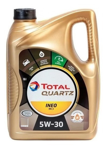 Aceite Total 9000 Ineo Mc3 5w30 X4l