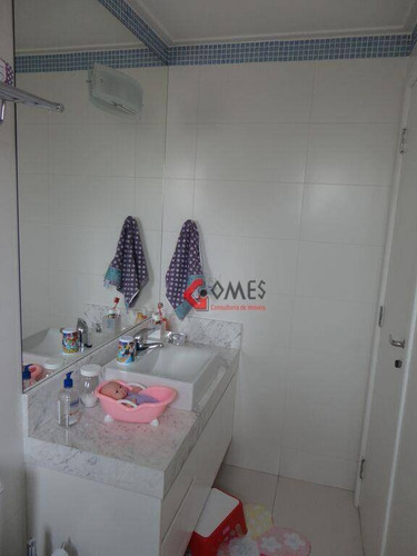 Apartamento Com 3 Dormitórios À Venda, 148 M² Por R$ 1.100.000 - Jardim Do Mar - São Bernardo Do Campo/sp - Ap0899