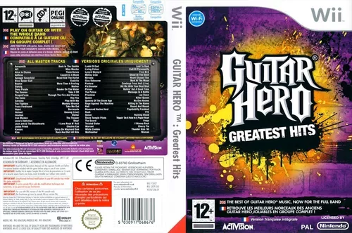 Juego Original Fisico Wii Guitar Hero Smash Hits Wiisanfer