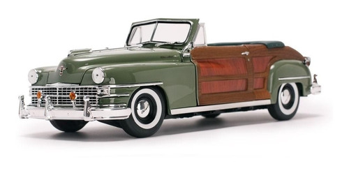 Chrysler Town And Country 1948 Sunstar 1:18 Verde Sun-6142