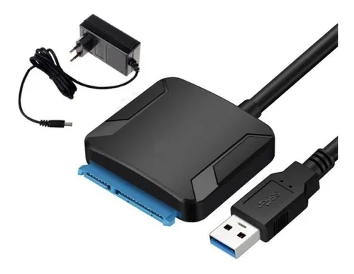 Adaptador Conversor Cable USB a Sata 2.5'' Disco Duro Externo Hard