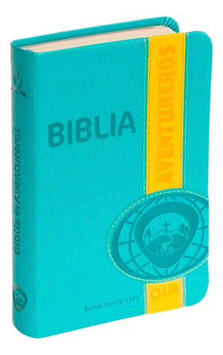 Biblia Aventureros Reina Valera 1995 Turquesa Y Amarillo