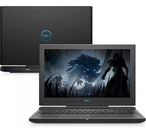 Notebook Gamer Dell G7 7588 Core I7 8th 16 GB 1 TB Ssd Gtx1060 Cor Negro