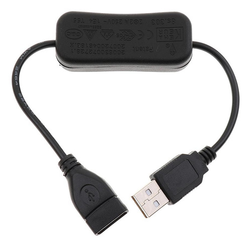 Cabo De Alimentação Usb 3 Pecas