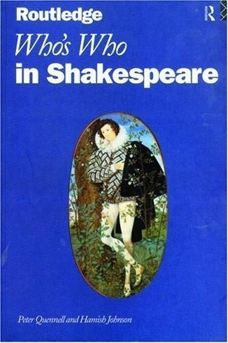 Who S Who In Shakespeare Kel Ediciones