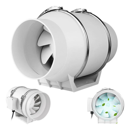 4 Pulgadas Extractor De Aire Potente Silencioso Para Cocina Industrial 2.5m³/min
