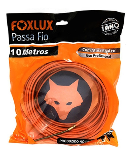 Cinta Pasa Cable Polipropileno C/alma De Acero Foxlux 10 Mts