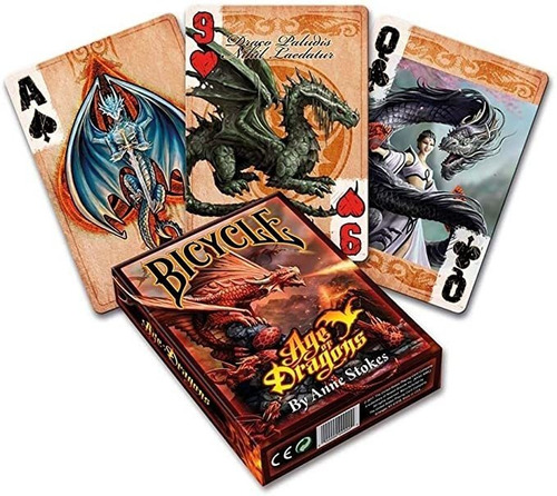 Bicycle Anne Stokes Age Of Dragons - Cartas De Juego