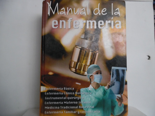 Manual De Enfermeria / Cultural S. A