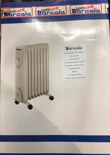 Radiador Barcala Bajo Consumo 1500w No Lleva Aceite Mym