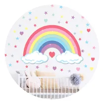 Comprar Vinilo Infantil Arcoiris Fullcolor Corazones Nubes Estrellas