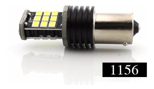 Lampada 1156 Polo 21 Led Smd Cree 3535 5000k Drl Pisca Freio