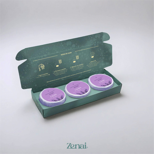 Banho Aromático Zenai - 6 Pastilhas Com Óleos Essenciais