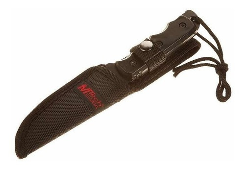 Cuchillo De Hoja Fija Mtech Usa Mt-20-35 Series Negro